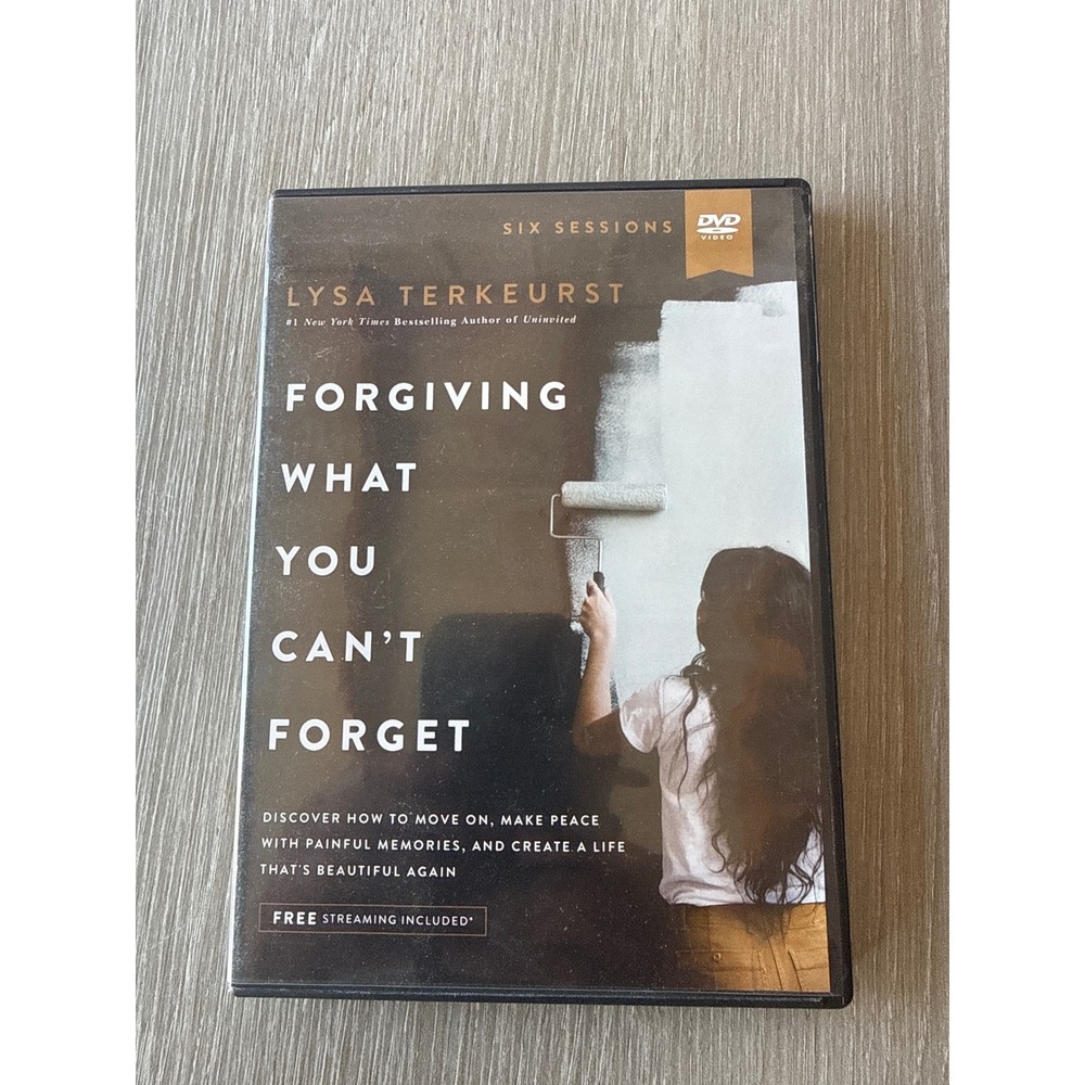 Lysa TerKeurst Forgiving What You Can't Forget 6-Session Bible Study DVD 2020